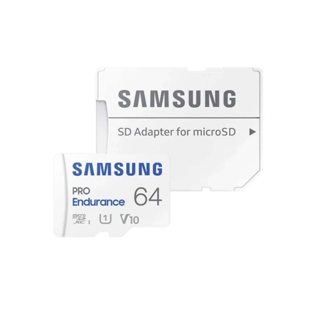 Карта памяти Samsung PRO Endurance+ microSDXC 64GB (с адаптером)